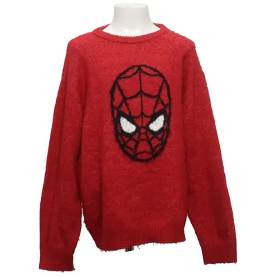 Pull-over (Rouge) de H&M x Marvel Acrylique, Élasthane, Polyester, Laine