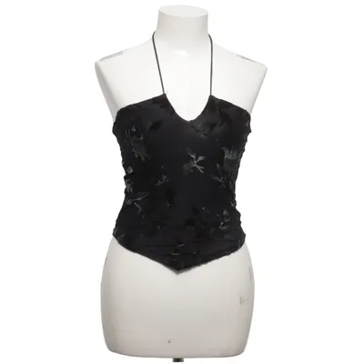 Halter neck top (Black, Gray) from Motel Polyester