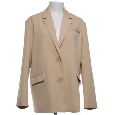 Blazer (Brown) from Aikha Elastane, Polyester