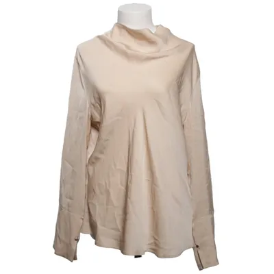 Bluse (Beige) fra Ahlvar Gallery Elastan, Silke