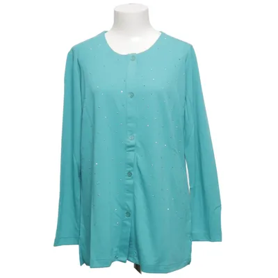Cardigan (Blå) fra Denim & Co Polyester, Viscose