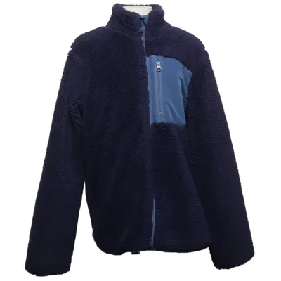 Fleecejacke (Blau) von Pepperts Baumwolle, Recyceltes Polyester