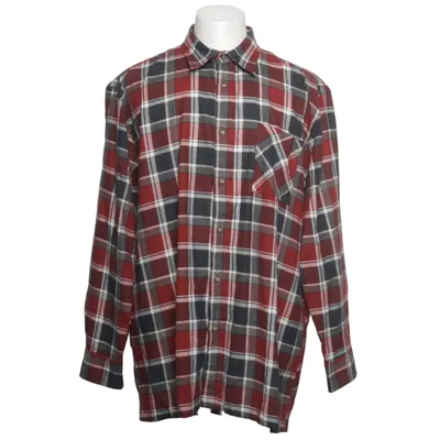 Flannel skjorte (Rød, Sort, Hvid) fra Worker Bomuld