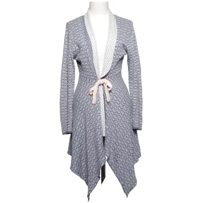 Wickeljacke (Blau, Weiß) von Happy Holly Baumwolle