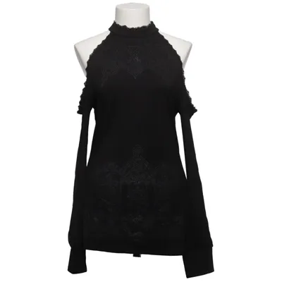 Bluse (Sort) fra Killstar Elastan, Viscose