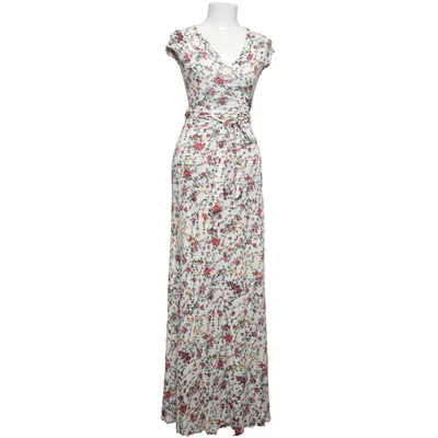 Robe portefeuille (Blanc, Multicolore) de Zinzane Élasthane, Polyester, Viscose