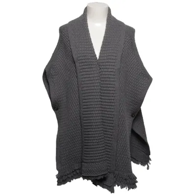 Gilet (Gris) de Bruno Manetti Cachemire, Laine