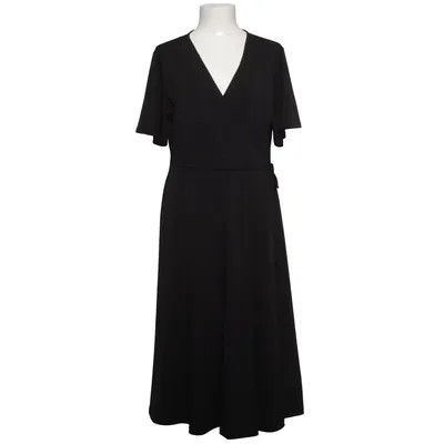 Slå-om-kjole (Sort) fra H&M Modern Classic Elastan, Polyester