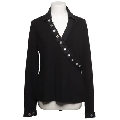 Blouse portefeuille (Noir) de Anne Fontaine