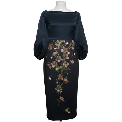 Jurk (Blauw, Meerkleurig) van Ted Baker Elastaan, Polyester