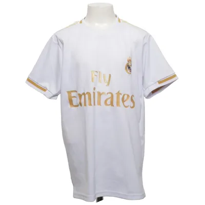 Voetbalshirt (Wit, Goud) van Real Madrid Polyester