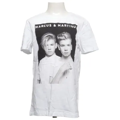 T-shirt (White, Gray, Black) from Marcus & Martinus x H&M Polyester, Cotton