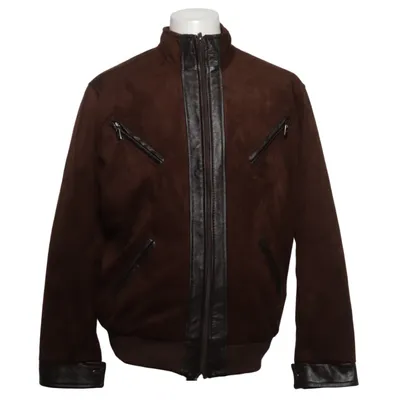 Jacket (Bomber Fascia T) from AC Acrylic, Leather, Polyester