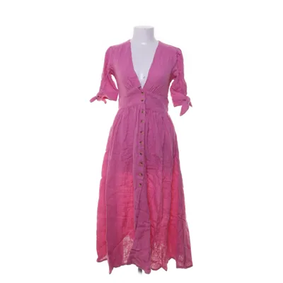 Shirt dress (Pink) from Free People Cotton, Modal