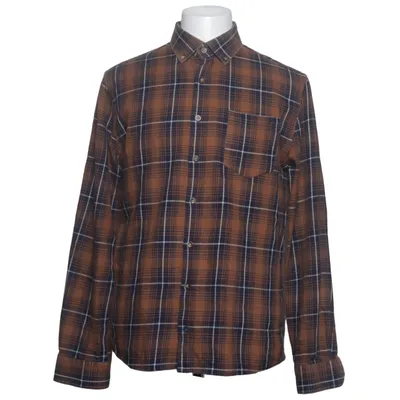 Flanellskjorta (Brun, Blå, Vit) från Lagency Bomull