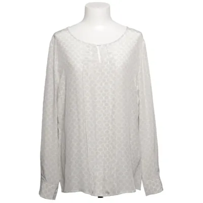 Blouse (Gray, White) from Stenströms Silk