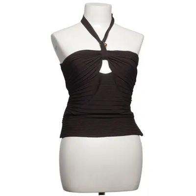 Haltertop (Zwart) van Philosophy di Lorenzo Serafini Polyamide, Viscose