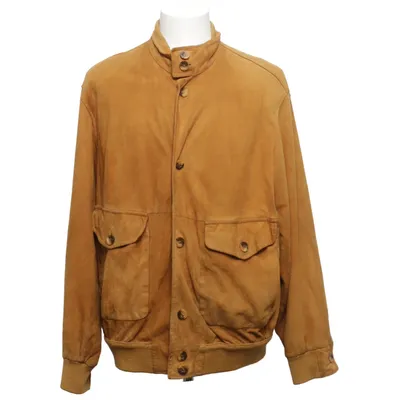 Veste en cuir (Marron) de Teflon Cuir