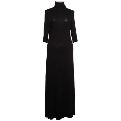 Jurk met col (Zwart) van Vince Elastaan, Viscose