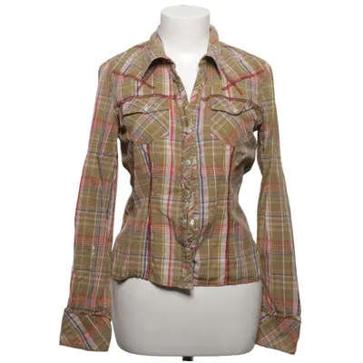 Flannel skjorte (Brun, Flerfarvet) fra JSFN Bomuld