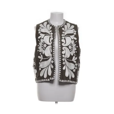 Väst (Brun, Vit) från Zara Bomull, Viskos