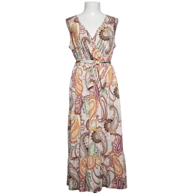 Maxikjole (Beige, Flerfarvet) fra More & More Elastan, Polyester