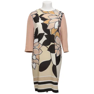 Robe (Beige, Noir, Blanc) de Twin Set Simona Barbieri Élasthane, Polyester, Laine