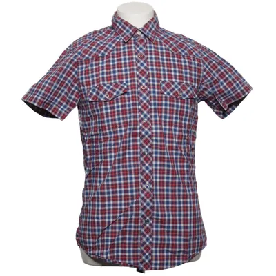 Chemise à manches courtes (Bleu, Rouge, Blanc) de L.O.G.G by H&M Coton