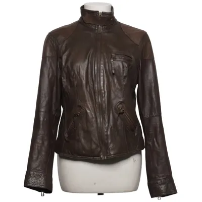 Veste en cuir (Marron) de Lindgrøn Copenhagen Cuir, Polyester