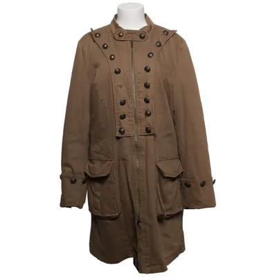 Coat (Brown) from Alice Bizous Cotton, Elastane