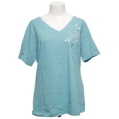 T-shirt (Blå) fra Denim & Co Bomuld