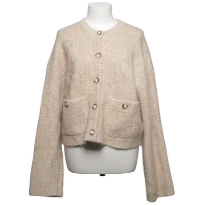 Cardigan (Beige) fra La Maille Sézane Elastan, Mohair, Polyamid, Uld