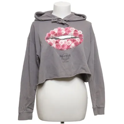 Sweat à capuche (Gris) de Hard Rock Coton, Polyester