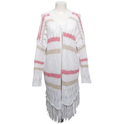 Cardigan (Wit, Roze, Beige) van Impress Katoen