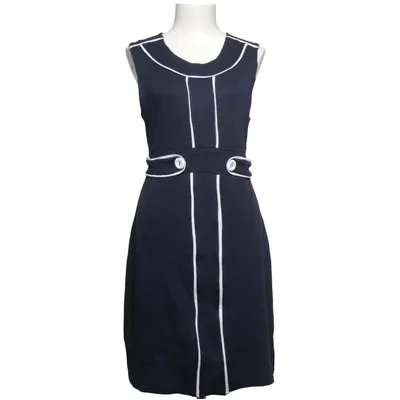 Robe (Bleu, Blanc) de F.A.S Élasthane, Polyester, Viscose