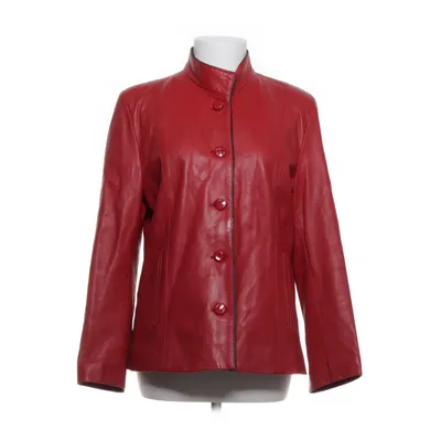 Leather jacket (Red) from Alji Piel Leather