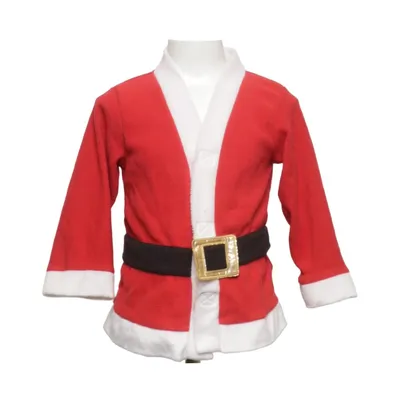 Fancy dress (Red, White, Black) from H&M Faux fur, Polyester