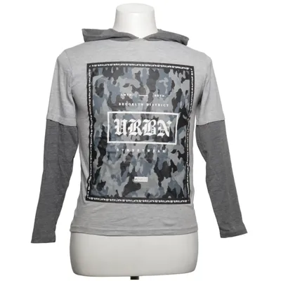 Hoodie (Gray, Multicolored) from Temple Cotton