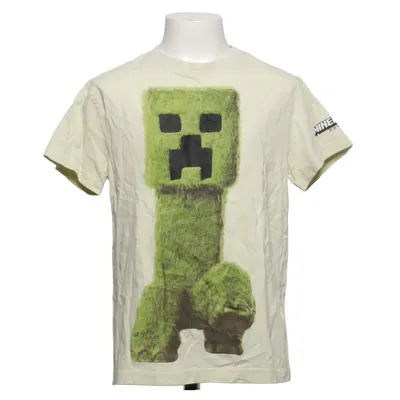 T-shirt (Beige, Vert) de Minecraft Coton