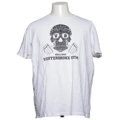 T-shirt (Wit) van Clique Katoen
