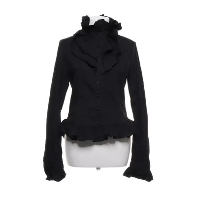 Blouse (Zwart) van Killstar Katoen, Elastaan
