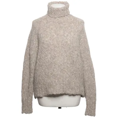 Turtleneck (Beige) from Sibin/Linnebjerg Alpaca wool, Polyamide