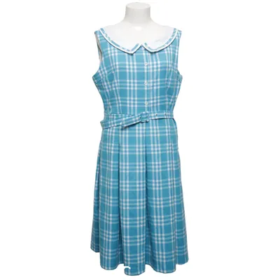 Jurk (Blauw, Wit) van Daisy Dapper
