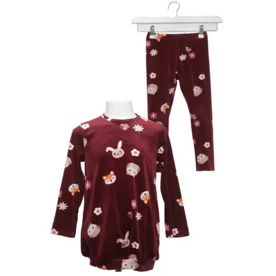 Set (Röd, Flerfärgad) från Lindex Elastan, Polyester