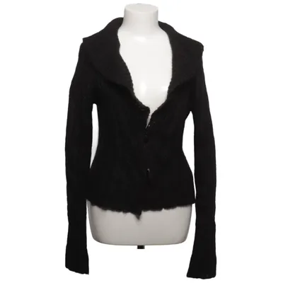 Cardigan (Noir) de Cue Acrylique, Mohair, Polyamide