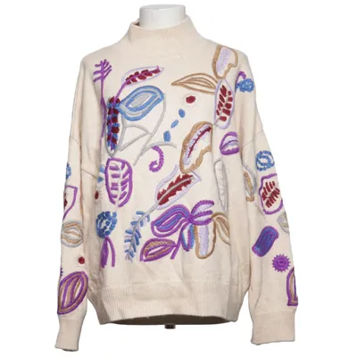 Sweater (Beige, Flerfarvet) fra Comma Bomuld, Polyamid