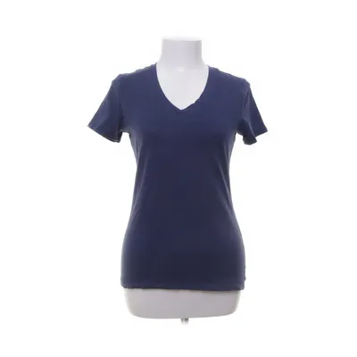 T-shirt (Blauw) van Saks Fifth Avenue Katoen, Elastaan