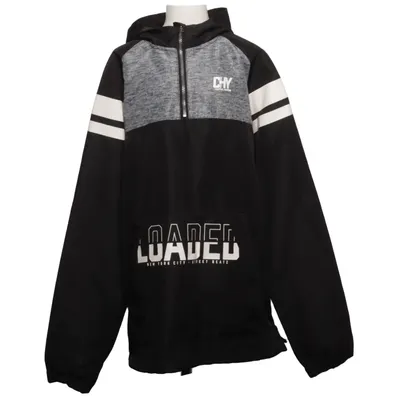Anorak (Zwart, Grijs) van Crosswind Polyester