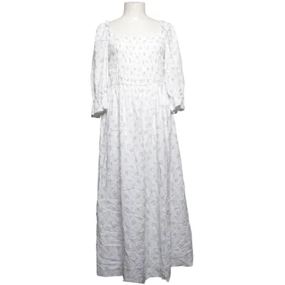 Robe longue (Blanc, Vert, Violet) de H&M Coton, Viscose