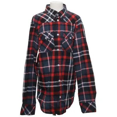 Flannel skjorte (Rød, Blå, Sort) fra Dognose Bomuld